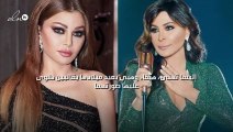إليسا تهنىء هيفاء وهبي بعيد ميلادها بقالبين حلوى عليها صورتهما