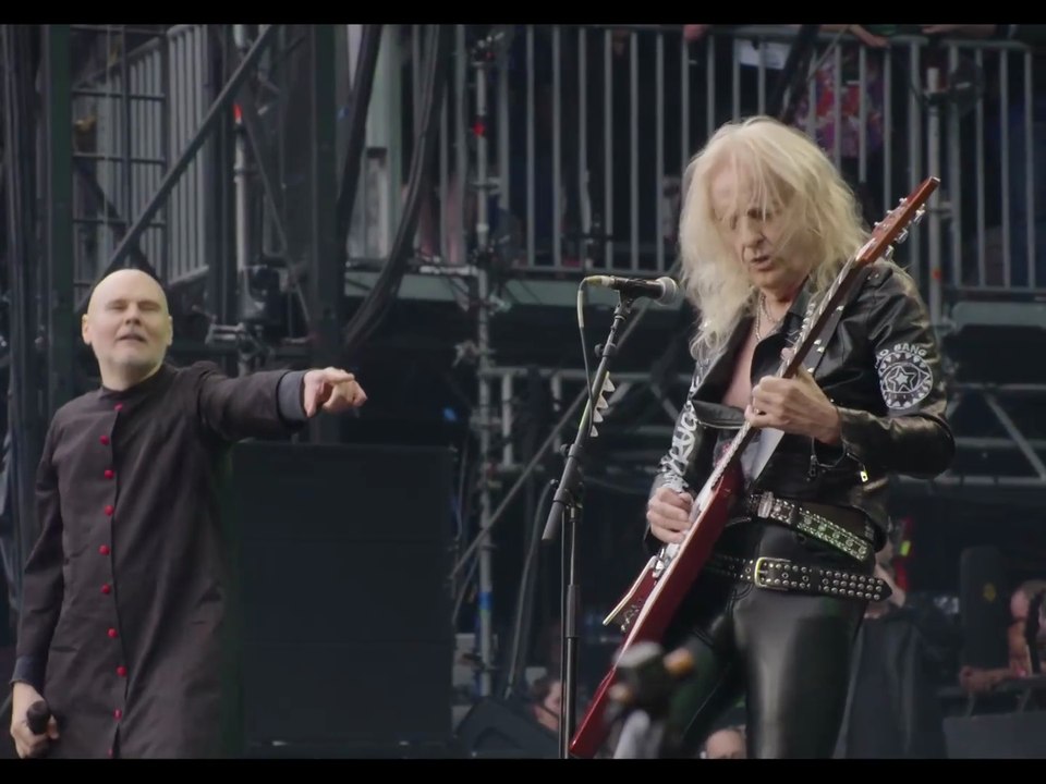 Billy Corgan & K.K. Downing - Snowlind - Back to the Beginning - Live at Villa Park, Birmingham, UK - July 5, 2025 - Tom Morello's All Stars (Supergroup B)