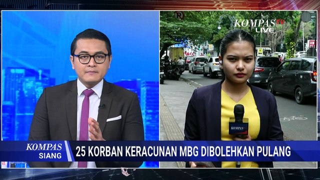 Update! Kondisi Korban Keracunan MBG di Bandung Barat, 25 Siswa Diperbolehkan Pulang | KOMPAS SIANG