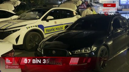 Kayseri'de başkasının ehliyetiyle uygulamadan geçmek istedi 37 bin 354 TL ceza yedi