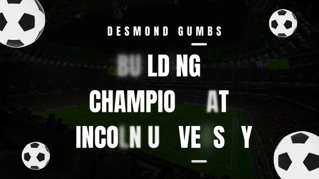 Desmond Gumbs – Building Champions at Lincoln University