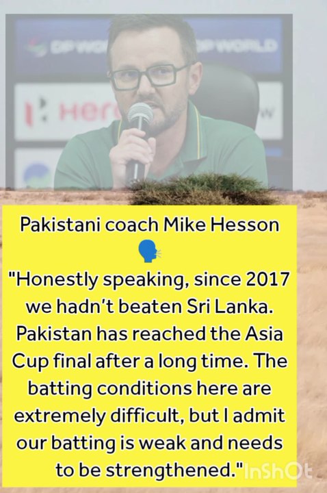 [Pakistani politics and sports]