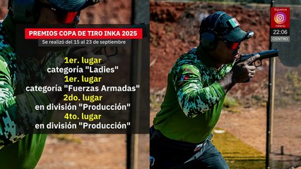 México brilla en la Copa de Tiro INKA 2025 con triunfos de oficiales nacionales