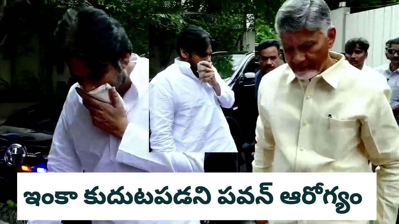 ఇంకా కుదుటపడని పవన్ ఆరోగ్యం Chandrababu Naidu Meets Pawan Kalyan at His Home | Filmibeat Telugu