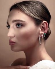 موضة الأقراط الدائرية تضرب بقوّة لوكاتك الربيعية