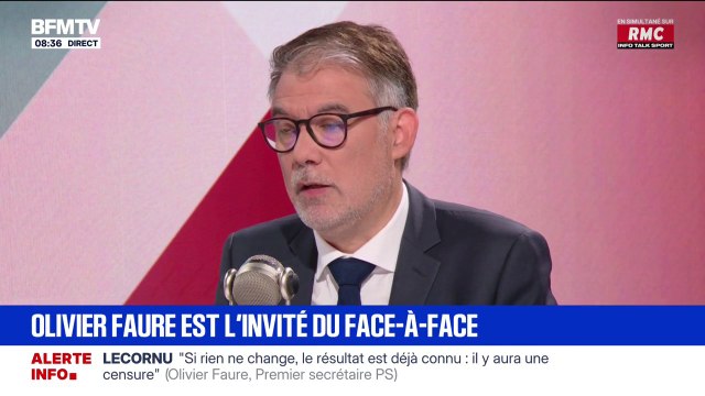 Taxes sur les plus riches: Ce que les ultras-riches ne paient pas, ce sont tous les autres qui le paient , déclare Olivier Faure (PS)