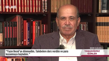 Yaşadığımız Günler - Bekir Karlığa - 2. Bölüm｜28 Eylül 2025