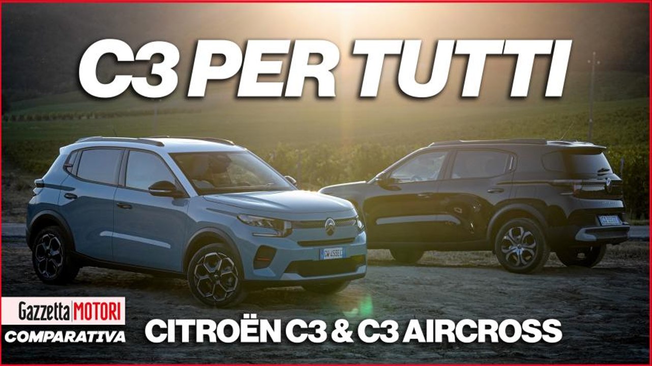 Citroën C3 e C3 Aircross: spazio e praticità alla portata di tutti
