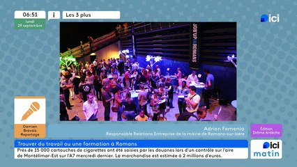 29/09/2025 - ici matin par ici Drôme Ardèche en vidéo