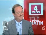 20 mai : F. Hollande invité des 4 vérités