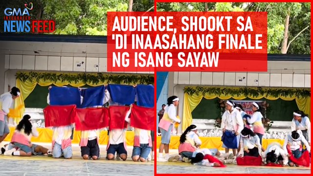 Audience, shookt sa 'di inaasahang finale ng isang sayaw | GMA Integrated Newsfeed