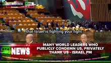 Many World Leaders Who Publicly Condemn Us, Privately Thank Us - Israel PM