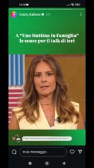 uno mattina in famiglia le scuse