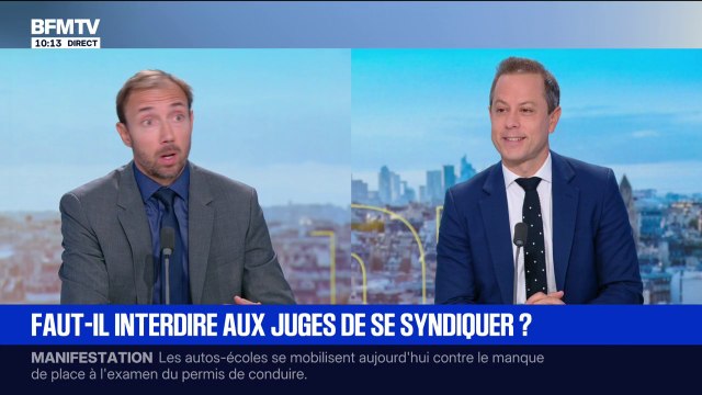 Condamnation de Nicolas Sarkozy: Il y a des centaines de magistrats qui se sont prononcés sur ce dossier , rappelle Aurélien Martini (USM) après des intimidations contre la présidente du tribunal