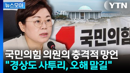 [뉴스모아] "호남엔 불 안 나나" 야당 의원 발언에 난리…뒤늦게 내놓은 해명 보니 / YTN