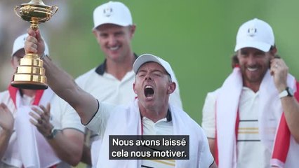 Ryder Cup - McIlroy : "Beaucoup de gens pensaient que nous ne pouvions pas le faire"