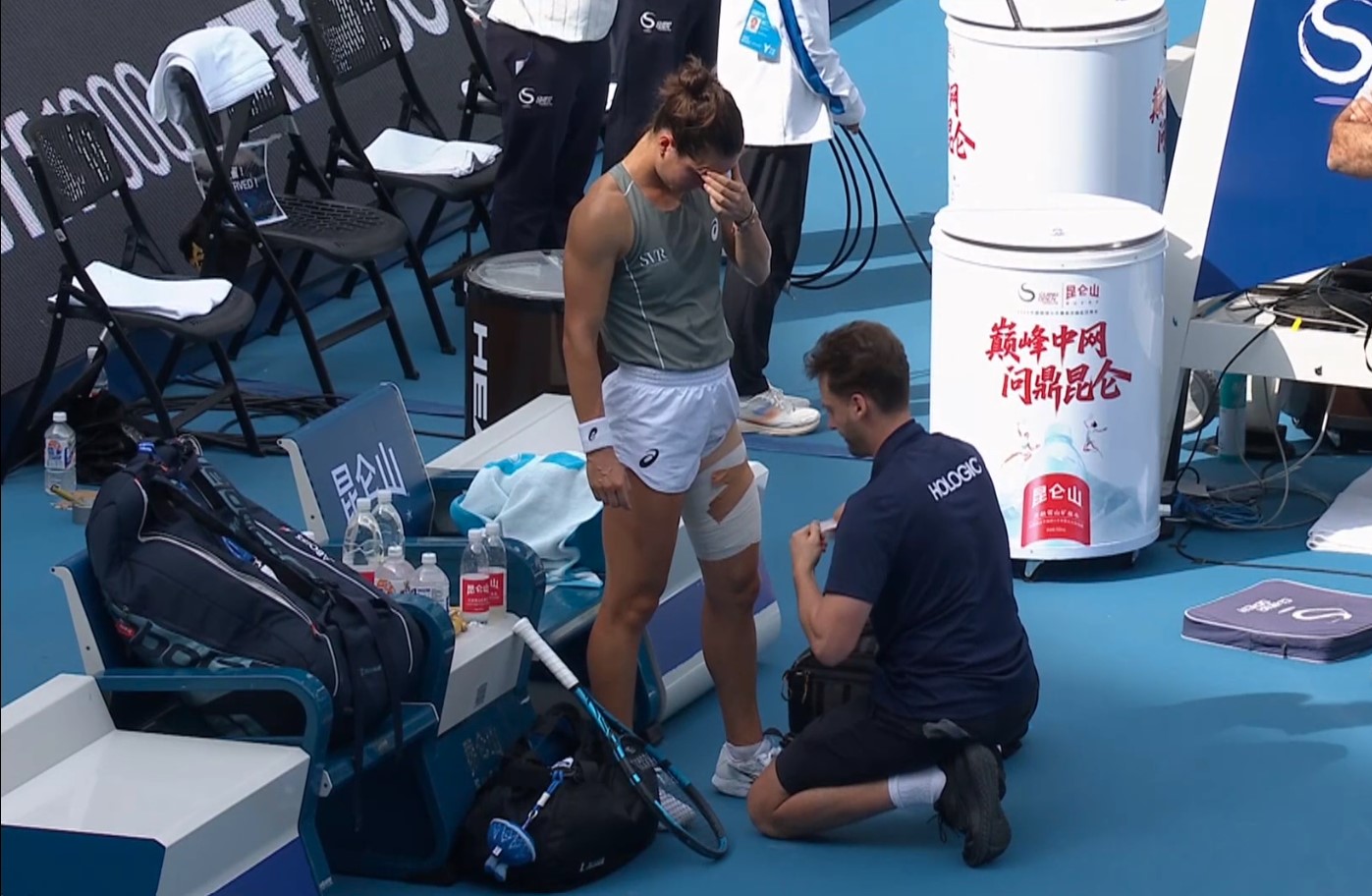 WTA Pékin : Boisson s'arrête sur abandon au troisième tour