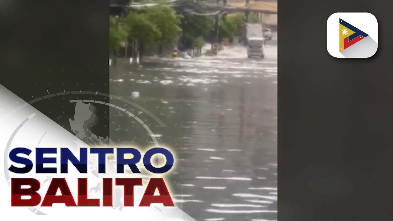 Ilang bahagi ng Quezon City, binaha dahil sa malakas na pag-ulan dulot ng thunderstorm