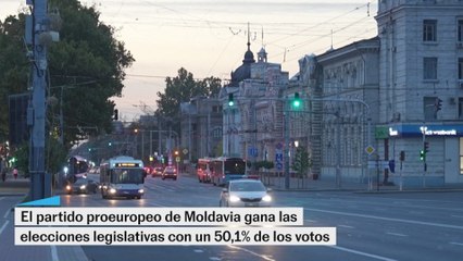 Moldavia da un rotundo respaldo al partido proeuropeo frente a las injerencias de Rusia