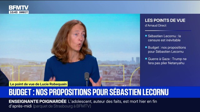ÉDITO - Suppression du CESE, plan de départ des fonctionnaires, remboursement des médicaments à hauteur des revenus...Le budget de Lucie Robequain
