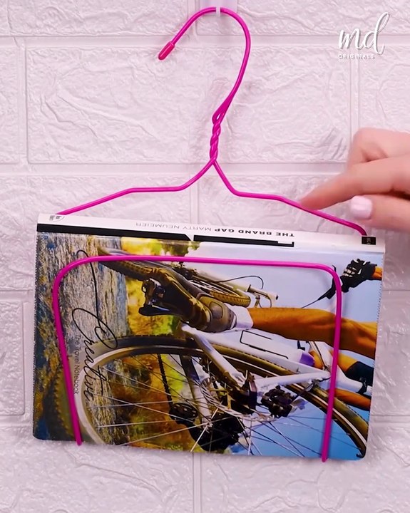 Creative DIYs made out of old clothes hangers!