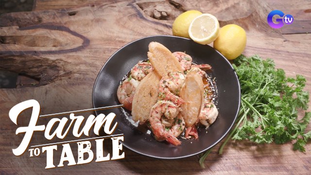 How to cook ‘Shrimp Scampi’ by Chef JR Royol | Farm to Table