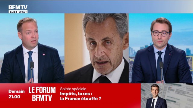 Condamnation de Nicolas Sarkozy: Quand ce sont des faibles qui sont condamnés, la droite est très contente. Quand ce sont des forts, elle dit que ce n'est pas normal , observe Antoine Léaument (LFI)