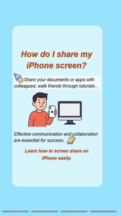 [2025] How to Screen Share on iPhone?