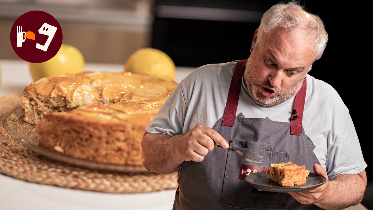 TARTA DE MANZANA Y YOGUR, un postre fácil, rápido y delicioso