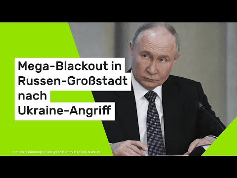 Ukraine-Krieg aktuell: Niederlage für Putin - Mega-Blackout in Russen-Großstadt nach Ukraine-Angriff