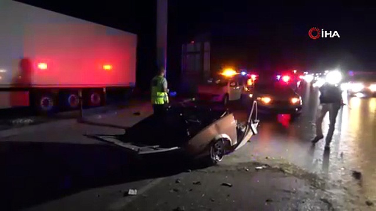 Manisa’da katliam gibi kaza: 5 ölü, 6 yaralı,  O Anlar Saniye Saniye Kaydedildi