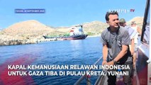 Kapal Relawan Indonesia untuk Gaza Tiba di Yunani usai 60 Jam Berlayar