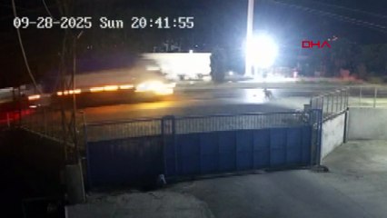 Manisa'da 1'i çocuk 5 kişinin öldüğü kazanın görüntüleri ortaya çıktı