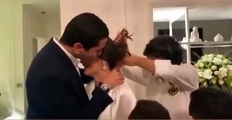 أوّل فيديو من حفل خطوبة شام ابنة أصالة: الأسرة تتحسّن