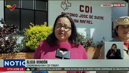 Pueblo merideño recibió técnicas básicas de primeros auxilios en el Simulacro Nacional de PC