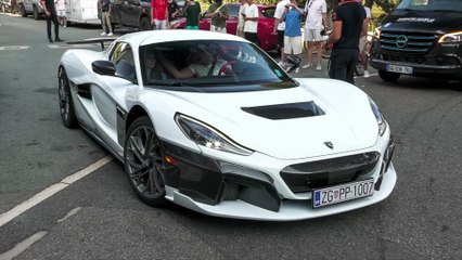Rimac Nevera Driving in Monaco!