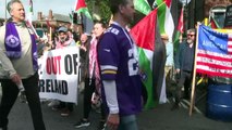 Dublin: manifestation pro-palestinienne en marge d'un match délocalisé de NFL