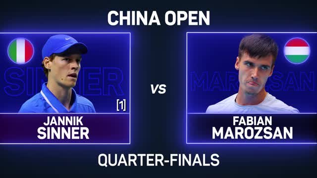 Sinner at dominant best to reach Beijing semis