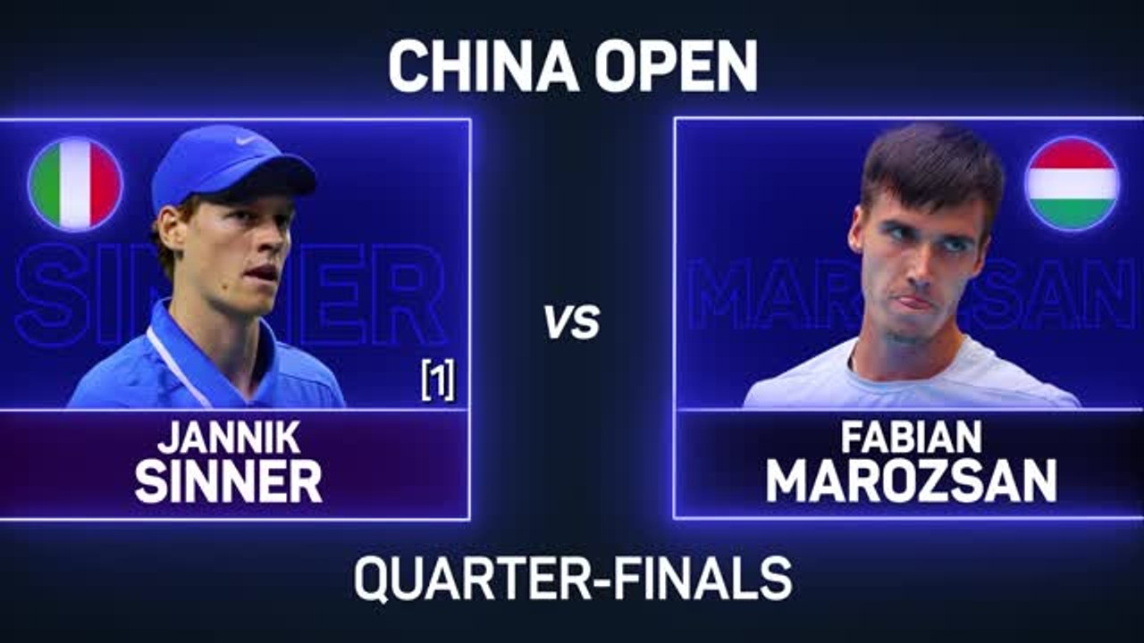 Sinner at dominant best to reach Beijing semis