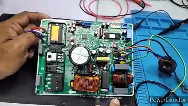 Enviro Dc inverter ac No error code outdoor pcb compressor start nahi hota inverter pcb training#482
