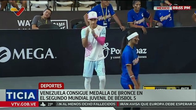 Venezuela consigue medalla de bronce en el Segundo Mundial Juvenil de Béisbol 5
