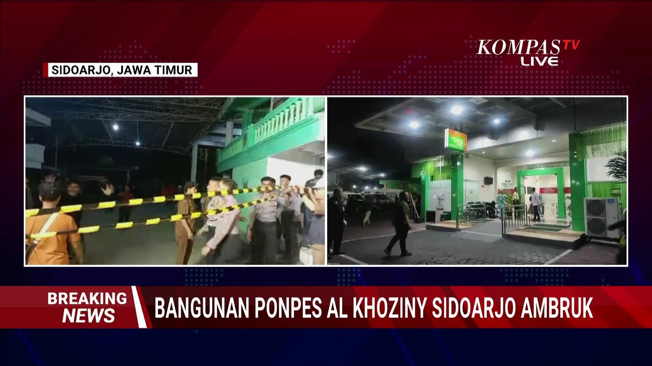 Terbaru! Kondisi Korban Ambruknya Ponpes Al Khoziny Sidoarjo, 1 Orang Tewas | BREAKING NEWS