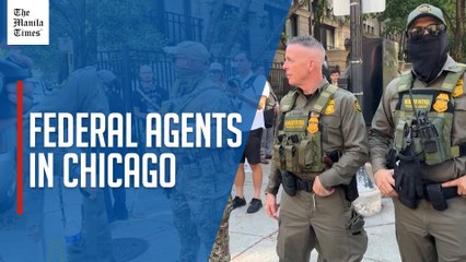 Federal agents patrol Chicago streets under Trump crime crackdown