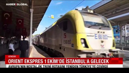 Avrupa’nın nostaljik treni rotasını yeniden Türkiye’ye çevirdi: Orient Ekspres 1 Ekim’de İstanbul’a gelecek