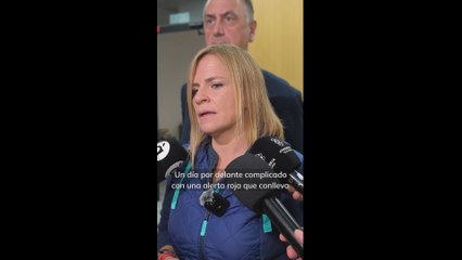 Bernabé lanza un mensaje de "tranquilidad" ante la alerta por lluvias en Valencia