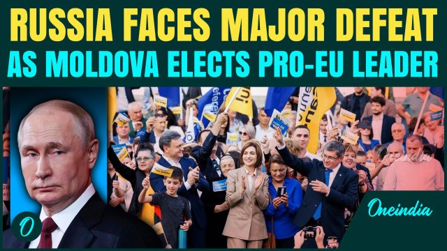 Breaking: Russia Faces Big Defeat as Pro-EU Bloc Sweeps Moldova Elections Amid Kremlin Interference