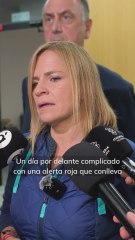 Bernabé lanza un mensaje de "tranquilidad" ante la alerta por lluvias en Valencia