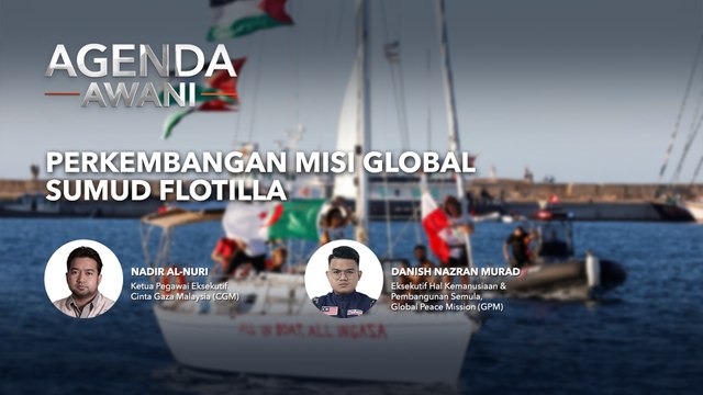 Agenda AWANI: Perkembangan misi Global Sumud Flotilla