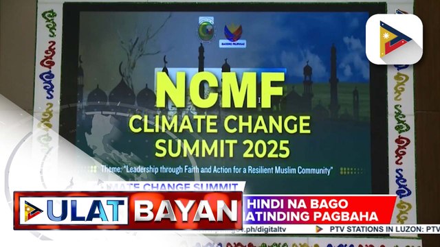 Climate Change Summit 2025, sumentro sa pagtugon sa epekto ng climate change sa bansa; pagtatayo ng Training and Operations Center sa iba’t ibang lugar, iminungkahi | ulat ni Bien Manalo