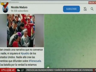 Jefe de Estado: Han creado una narrativa que no convence a nadie, ni siquiera al pueblo de EE. UU.